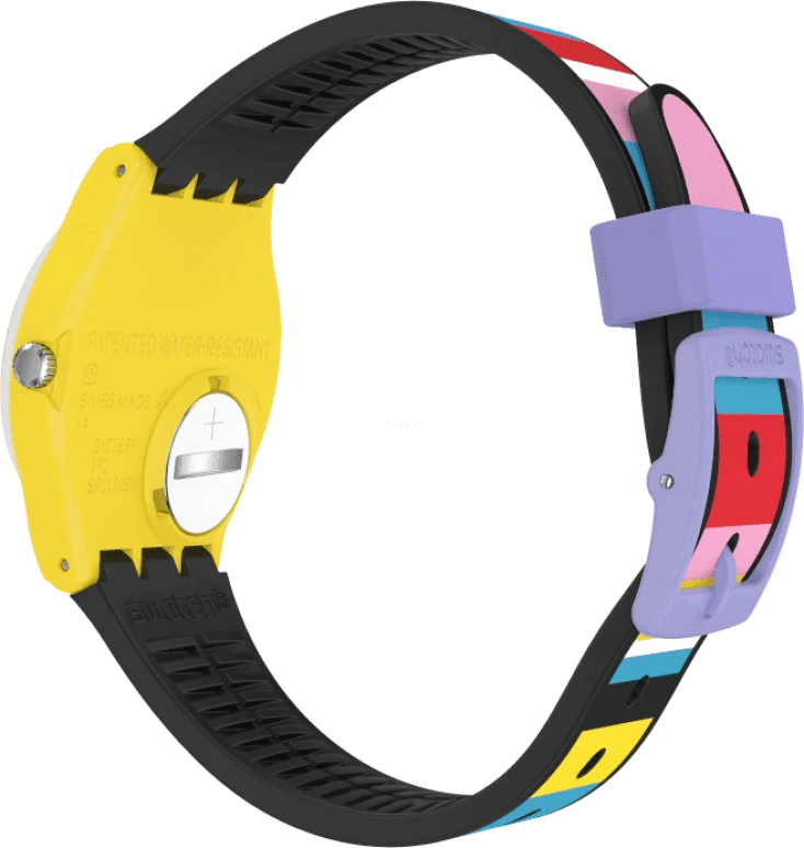 Swatch,Originals 34mm,34mm,Plastic,Closed,GZ341