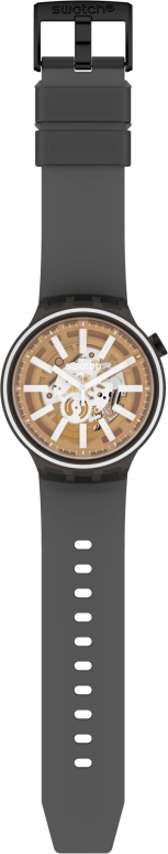 Swatch,THE BOLD 47mm,47mm,Plastic,Yellow,SO27B114
