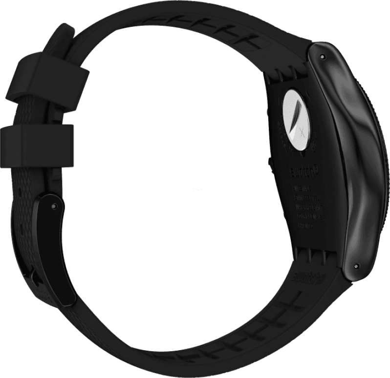 Swatch,IRONY 43x49mm,43x49mm,Black,YVB408