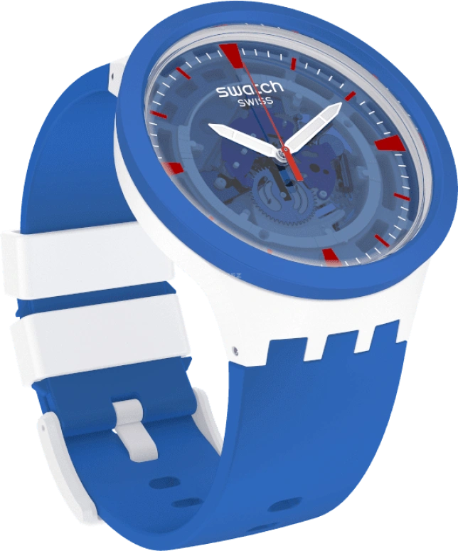 Swatch,THE BOLD 47mm,47mm,Bioceramic,Ceramic,Sapphire,Crystal Glass,SB03Z100