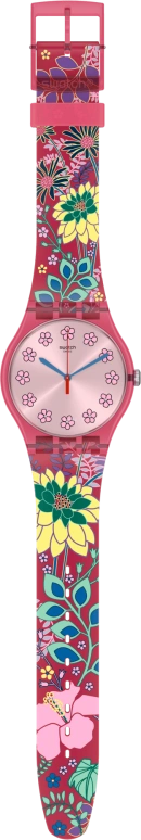 Swatch,Originals 41mm,41mm,Plastic,Pink,SUOP112