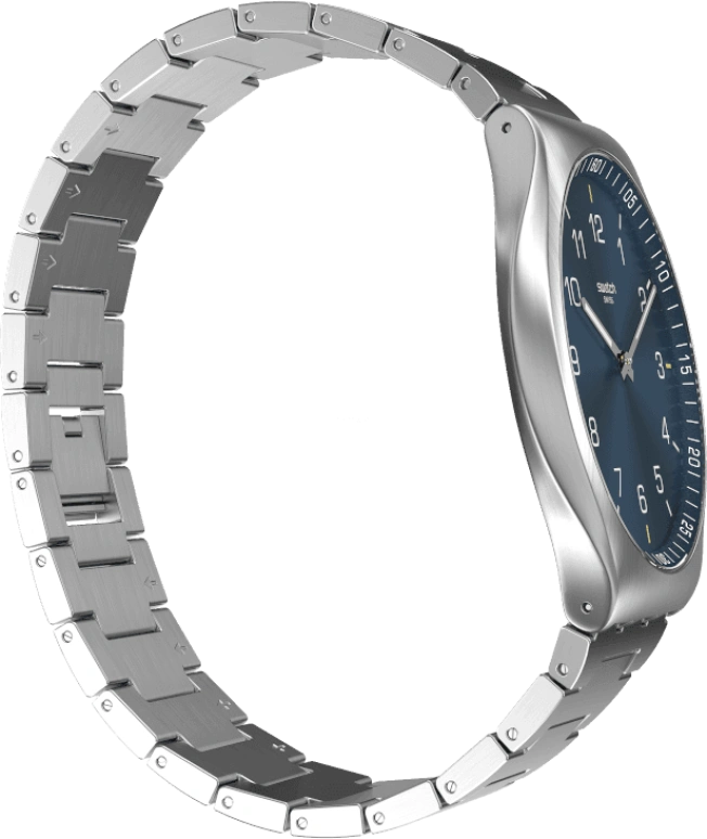 Swatch,SKIN ,Stainless Steel,Blue,SS07S106G