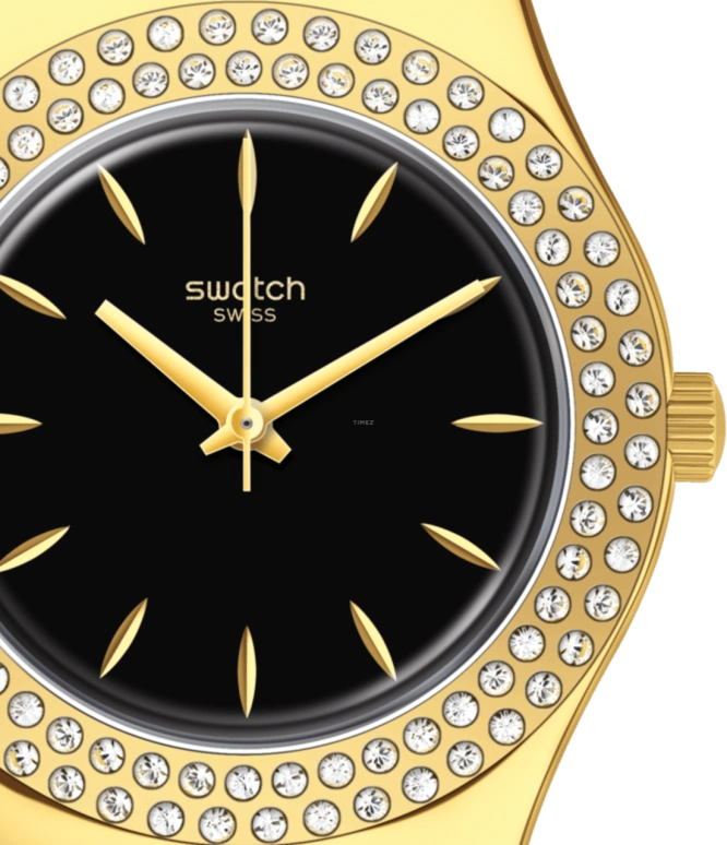 Swatch,IRONY 33x0.38mm,33x0.38mm,Black,YLG141