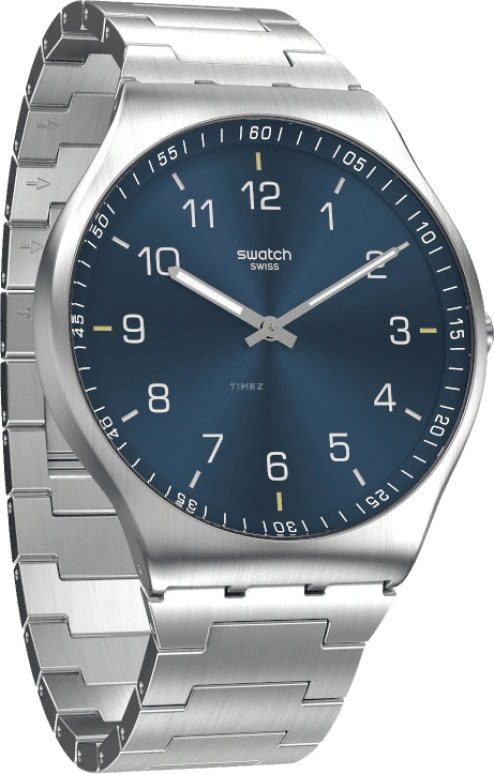 Swatch,SKIN ,Stainless Steel,Blue,SS07S106G