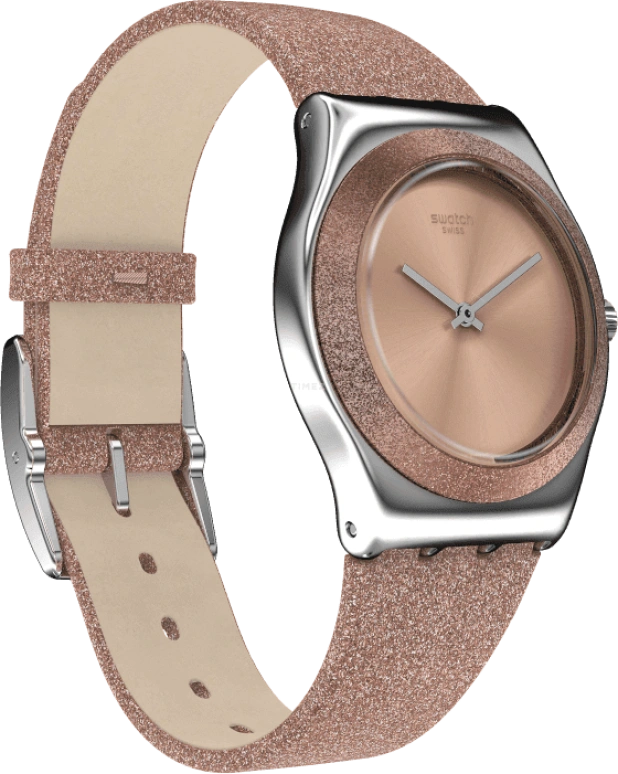 Swatch,IRONY 33x38mm,33x38mm,Coffee,Brown,YLS220