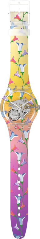 Swatch,Other 41mm,41mm,Plastic,Multi-Color,Quartz,Sapphire,Crystal Glass,Round,SUOK137,SUOK137-040