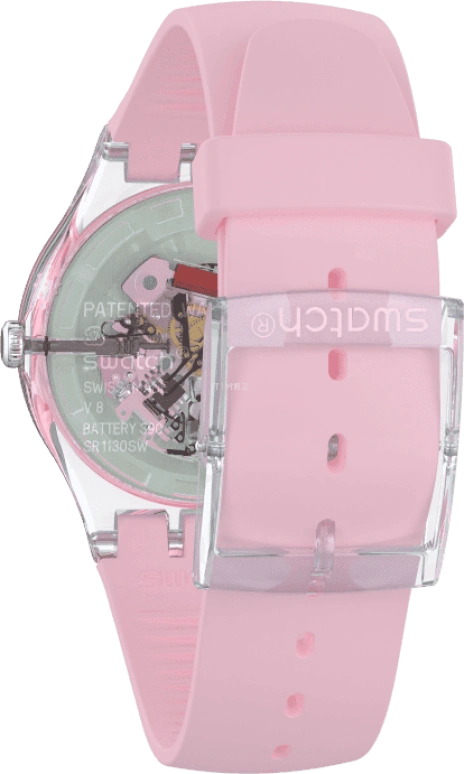 Swatch,Originals 41mm,41mm,Plastic,Pink Red,Red,SUOK710