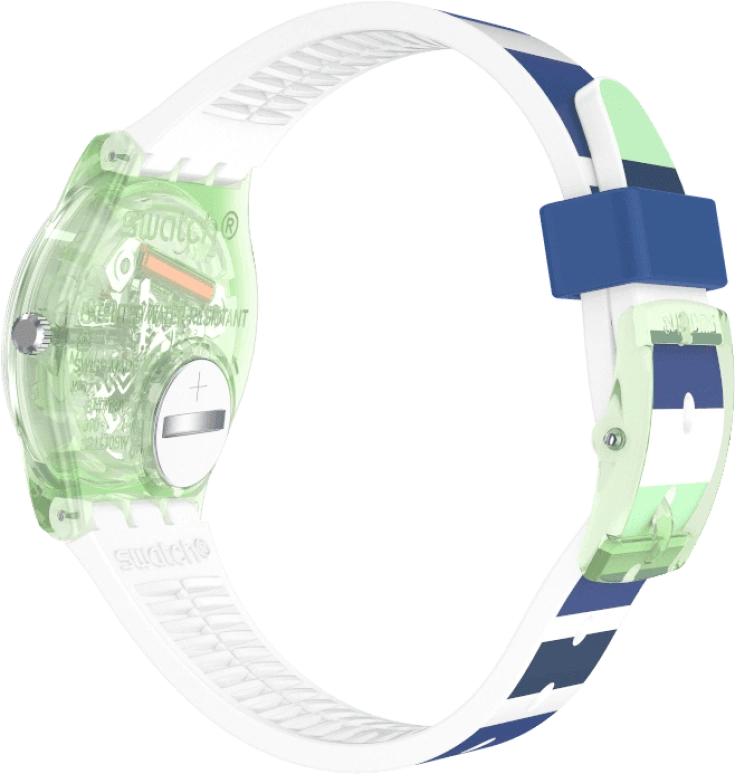 Swatch,Originals 34mm,34mm,Plastic,White,Open,GG711