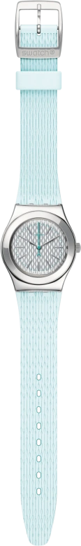 Swatch,IRONY 33mm,33mm,Stainless Steel,Silver,Quartz,Sapphire,Crystal Glass,Tonneau,YLS193