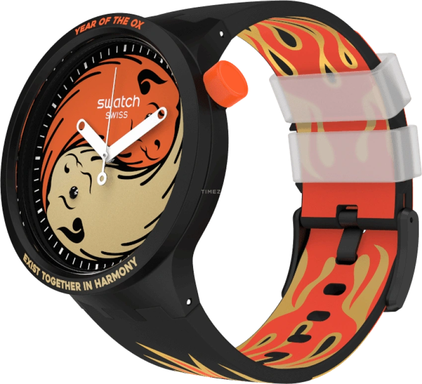Swatch,THE BOLD 47mm,47mm,Plastic,SO27Z109