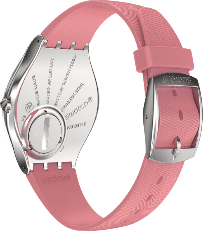 Swatch,SKIN 38mm,38mm,Pink,SYXS135