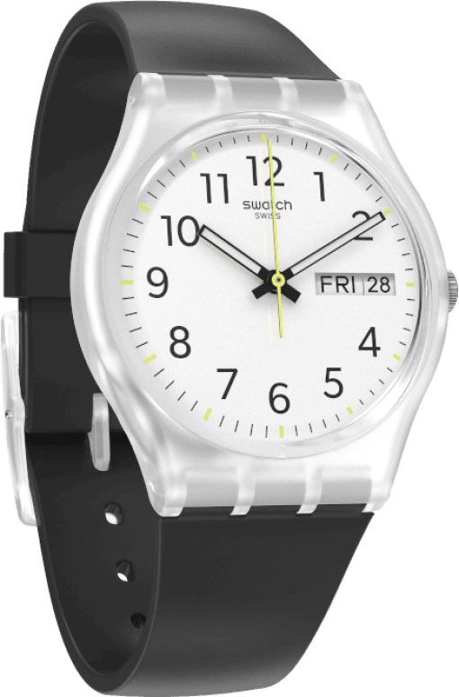 Swatch,Originals 34mm,34mm,White,Open,GE726