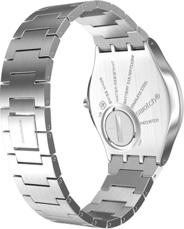 Swatch,SKIN ,Stainless Steel,Blue,SS07S106G