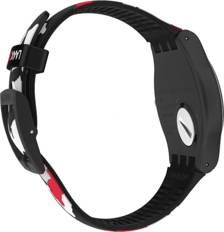 Swatch,Originals 41mm,41mm,Plastic,Black,SUOB714C