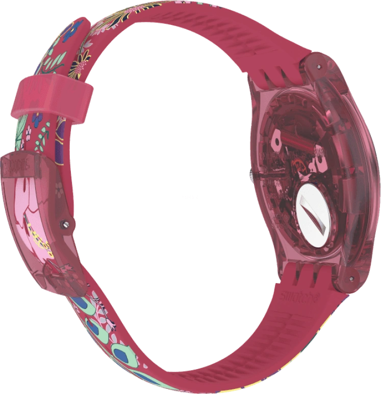 Swatch,Originals 41mm,41mm,Plastic,Pink,SUOP112