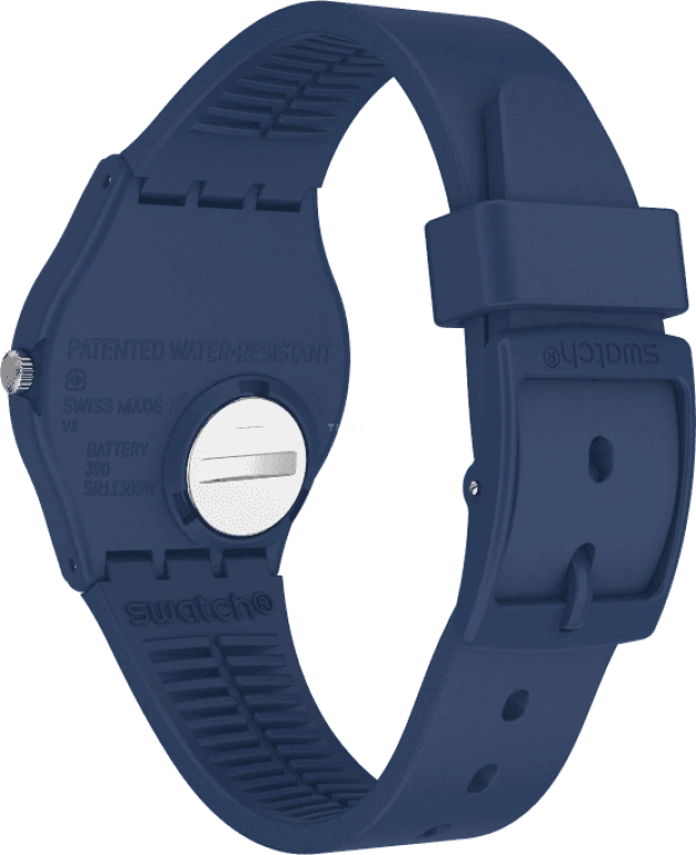 Swatch,Originals 34mm,34mm,Plastic,Yellow,GN266