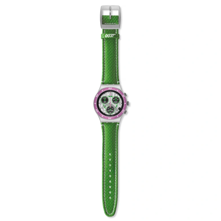 Swatch,Other 40mm,40mm,Stainless Steel,Silver,Quartz,Chronograph,Day,YCS512