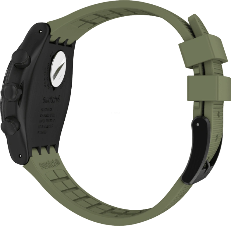 Swatch,IRONY 43x49mm,43x49mm,Green,YVB411