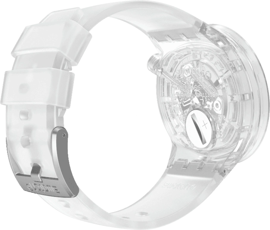 Swatch,THE BOLD 47mm,47mm,Plastic,Transparent,SO27E100