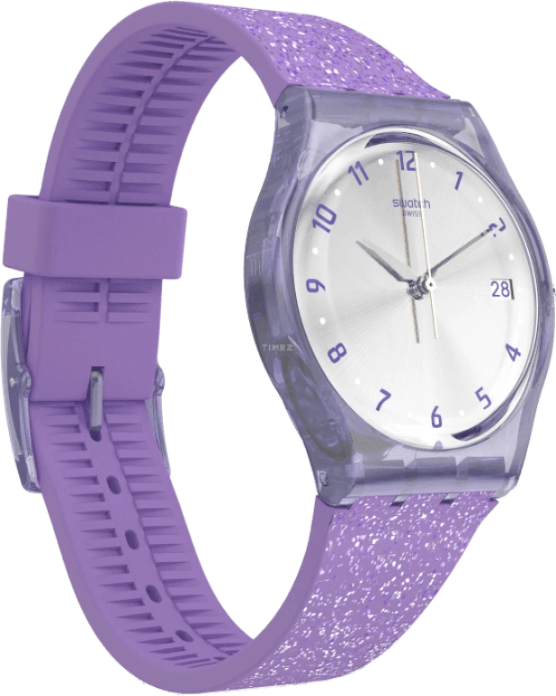 Swatch,Originals 34mm,34mm,Plastic,Silver,Open,GV400