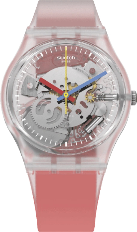 Swatch,CLEAR 34mm,34mm,Open,GE292