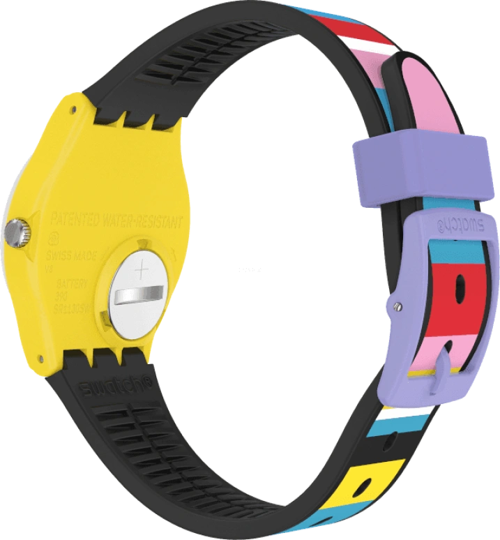Swatch,Originals 34mm,34mm,Plastic,Closed,GZ341
