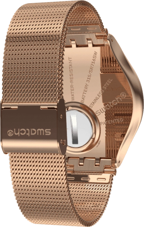 Swatch,SKIN ,Gold,SYXG107M