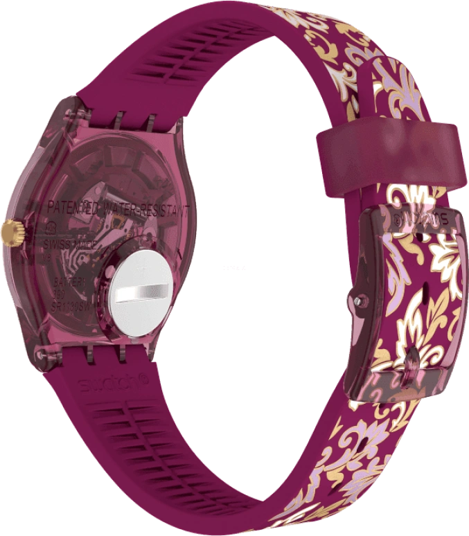 Swatch,Special Edition 34mm,34mm,Purple Red,Red,GR179