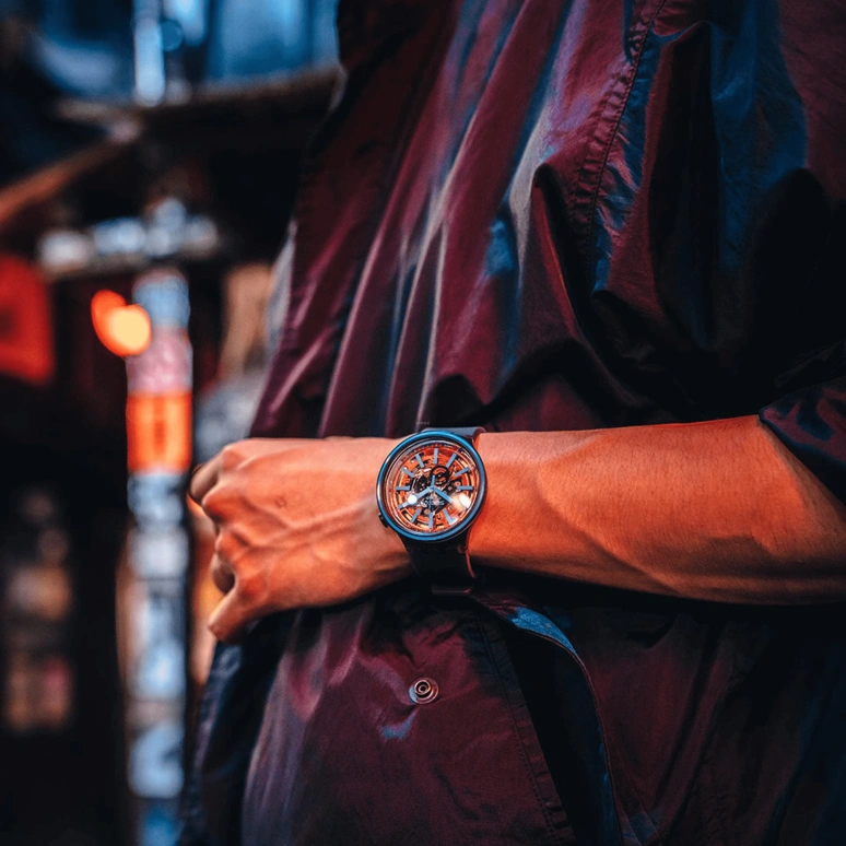Swatch,THE BOLD 47mm,47mm,Plastic,Coffee,Brown,SO27B112