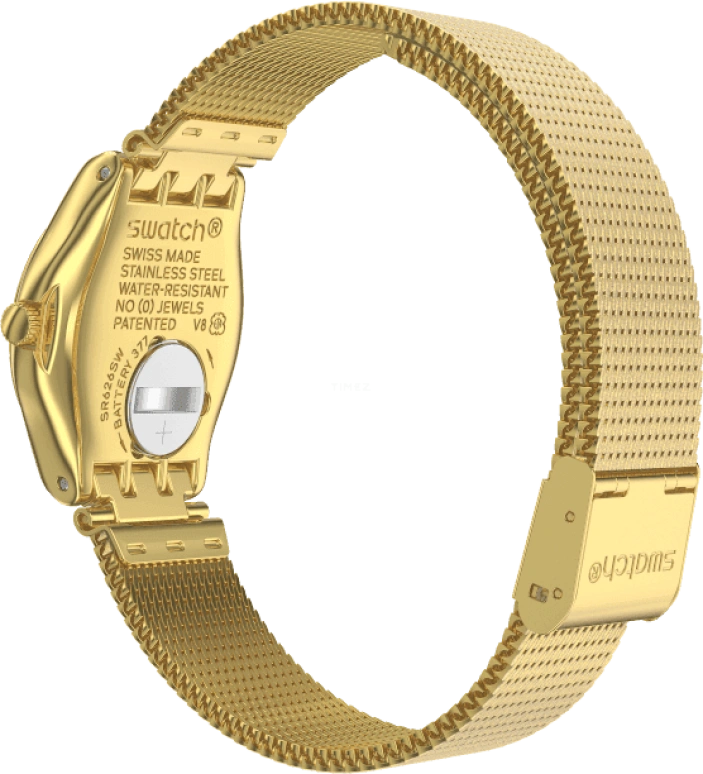 Swatch,IRONY 25x28.70mm,25x28.70mm,Gold,YSG167M