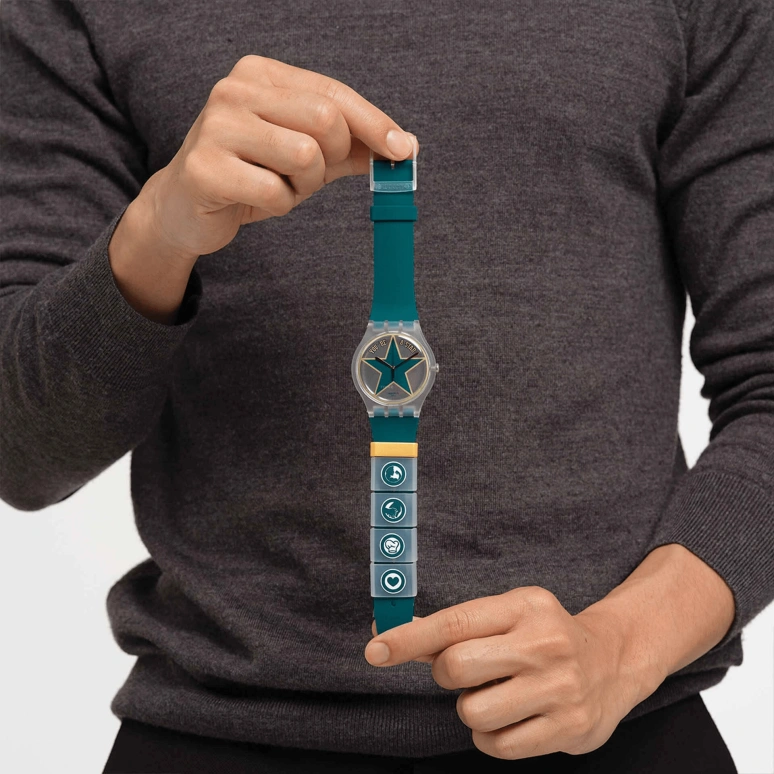 Swatch,Originals 41mm,41mm,Bioceramic,Silver,Quartz,Sapphire,Crystal Glass,Round,SO29Z119