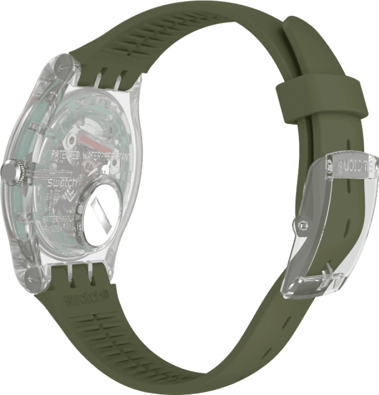 Swatch,Originals 41mm,41mm,Plastic,Pink,Quartz,Sapphire,Crystal Glass,Round,SUOK714