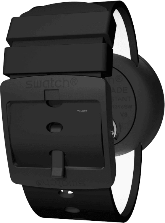 Swatch,Originals 45mm,45mm,Plastic,White,PNB700