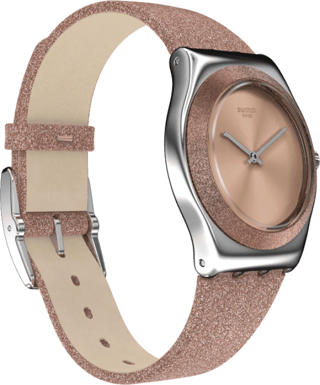 Swatch,IRONY 33x38mm,33x38mm,Coffee,Brown,YLS220