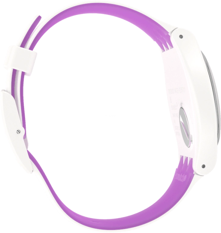 Swatch,Originals 41mm,41mm,Plastic,White,Sapphire,Crystal Glass,SUOW173