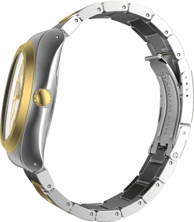 Swatch,IRONY 42mm,42mm,Gold,Open,YIS429G