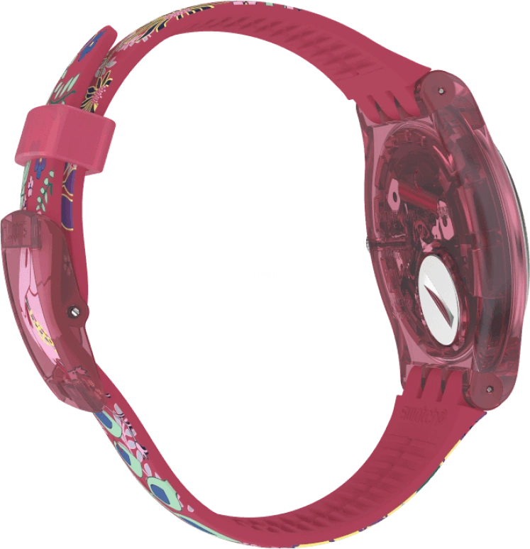 Swatch,Originals 41mm,41mm,Plastic,Pink,SUOP112