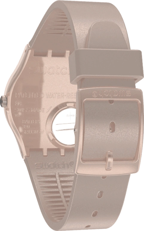 Swatch,Originals 34mm,34mm,Plastic,Pink,Sapphire,Crystal Glass,GP403
