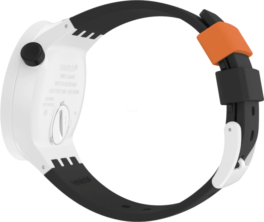 Swatch,THE BOLD 47mm,47mm,Bioceramic,Ceramic,Orange,SB03M104