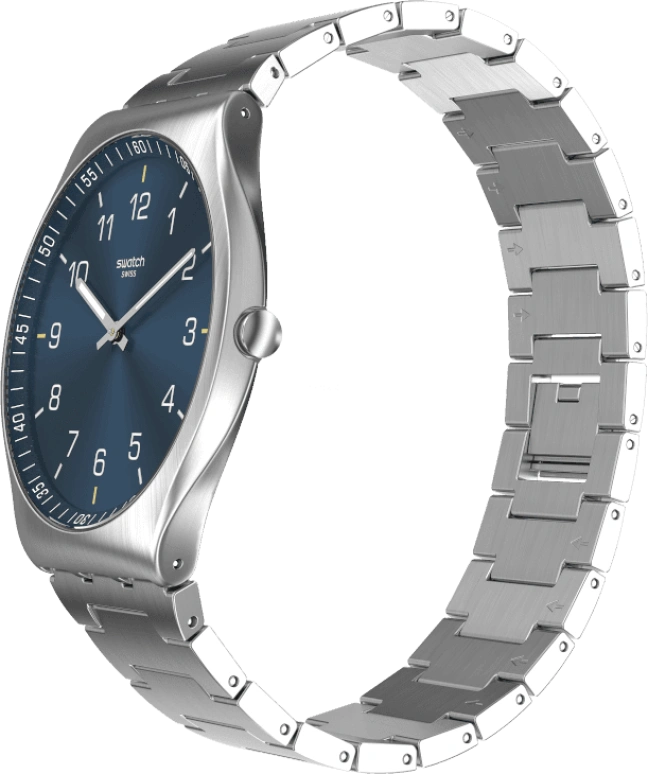 Swatch,SKIN ,Stainless Steel,Blue,SS07S106G
