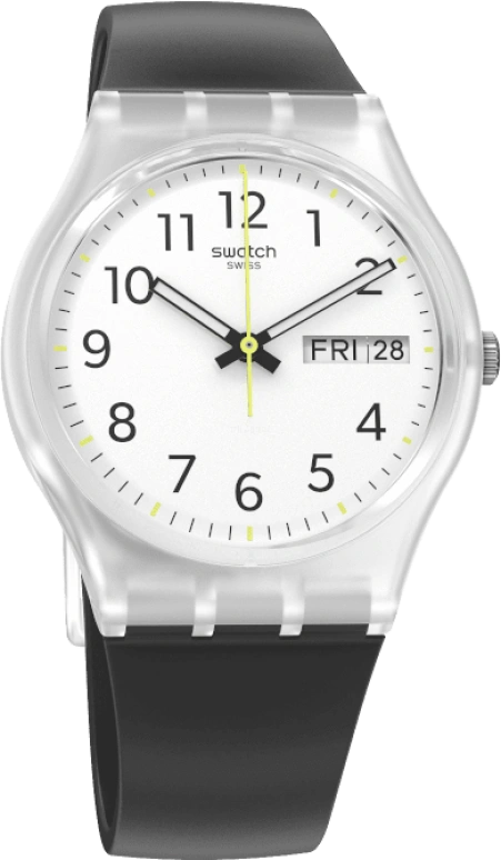 Swatch,Originals 34mm,34mm,White,Open,GE726