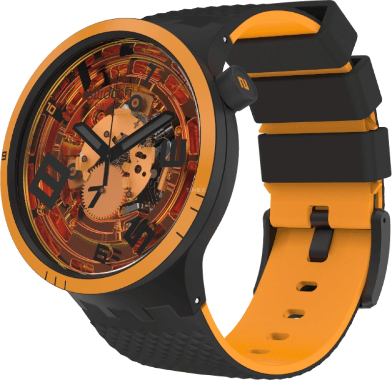Swatch,Other 47mm,47mm,Sapphire,Crystal Glass,SB01B127