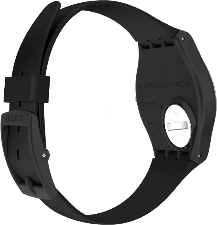 Swatch,Originals 34mm,34mm,Plastic,White,Quartz,Date,Day,GB743