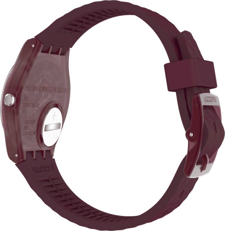 Swatch,Originals 34x39.20mm,34x39.20mm,Plastic,Red,GR184