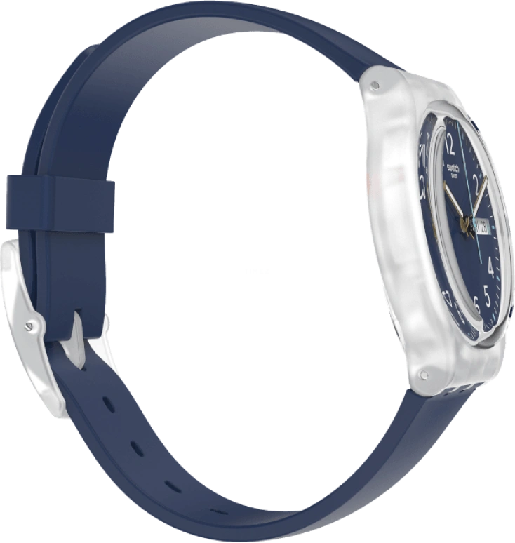 Swatch,Originals 34mm,34mm,Blue,Open,GE725