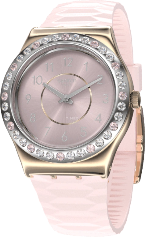 Swatch,IRONY 33mm,33mm,Pink,Closed,YLG147