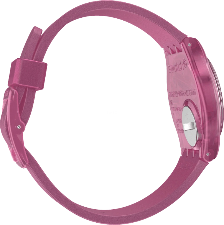 Swatch,Originals 34mm,34mm,Pink,Open,GP170
