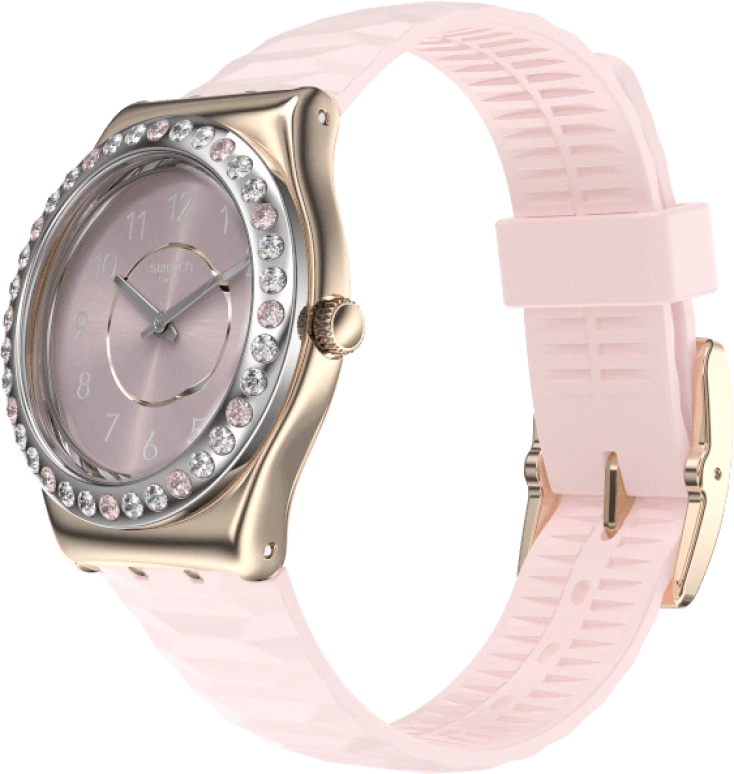 Swatch,IRONY 33mm,33mm,Pink,Closed,YLG147