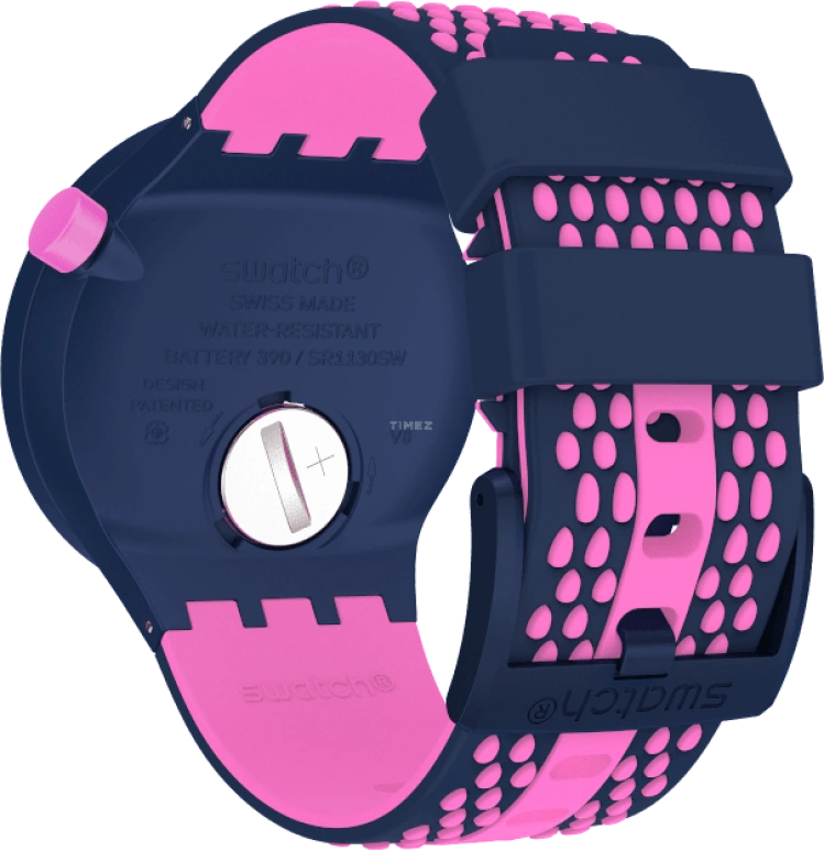 Swatch,THE BOLD 47mm,47mm,Plastic,Black,SO27N103