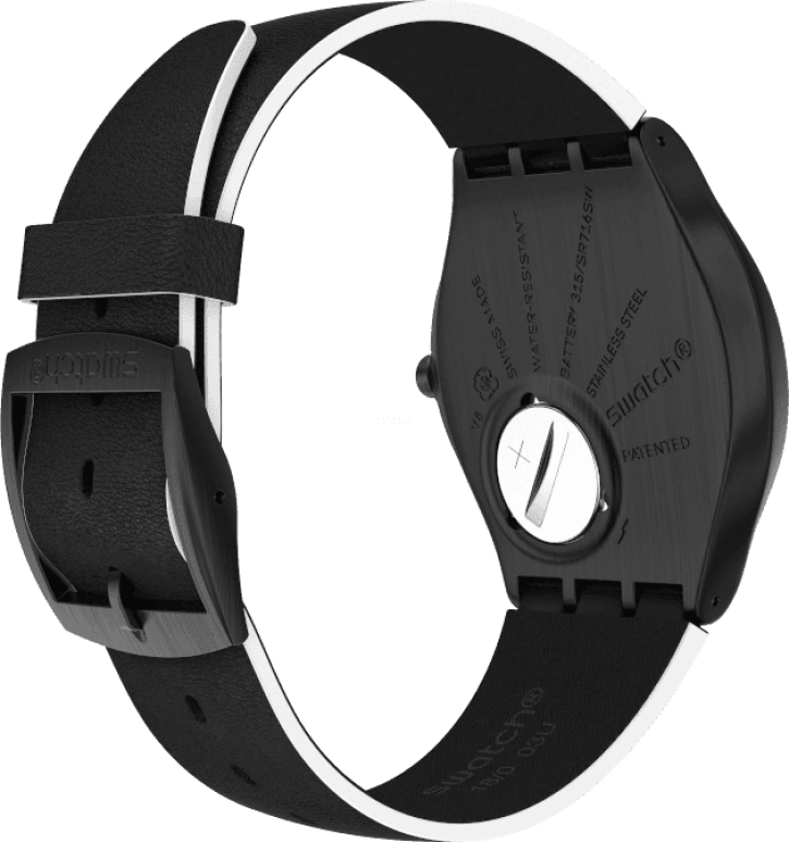 Swatch,SKIN ,Black,SS07B101